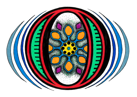Water at the Top of the World atom vibration illustration
